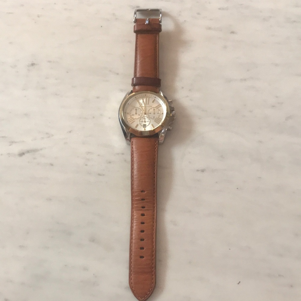 Michael Kors Leather Watch